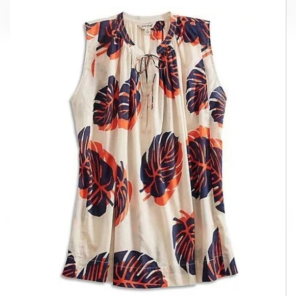 Lucky Brand Sleeveless Top. 100% Cotton. - Picture 5 of 7